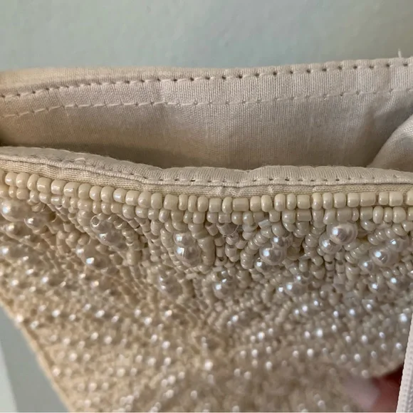 2 Bags for 1 price… Bamboo Trading Company Beaded Bags. Black & Beige. - Picture 7 of 16